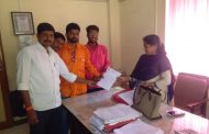 शिवसेनेचा तहसील ,प्रांत ,व भूमी अभिलेख कार्यालयासमोर आंदोलन करण्याचा इशारा