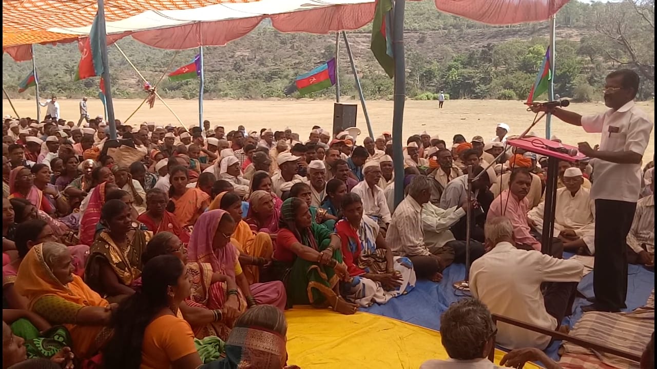 कोयनानगर येथे प्रकल्पग्रस्तांचे आंदोलन ५ व्या दिवशीही सुरूच