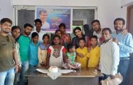 युवा उद्योजक ग्रुप,जय भीम ग्रुपच्या वतीने वाढदिवस साजरा