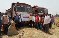 अनुलोम च्या माध्यमातून पळसगाव येथे गाव मुक्त धरण व गाळ युक्त शिवार योजनेला शुभारंभ