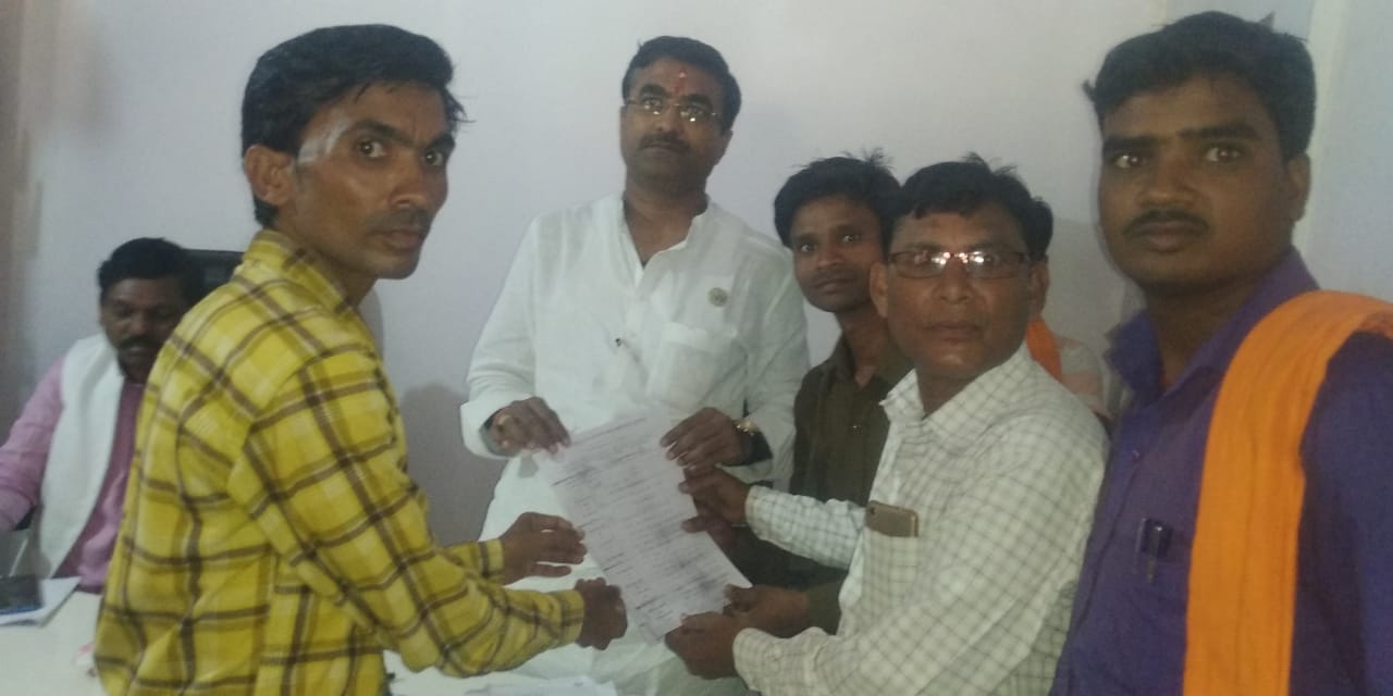 नागभिड तालुका ग्रा.पं. कर्मचारी यांनी दिले विविध मागण्यासाठी निवेदन