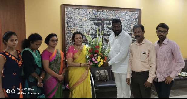आ.निलमताई गोऱ्हे यांची विधान परिषदेच्या उपसभापती नियुक्ती बद्दल शिवशाही व्यापारीसंघाच्या वतीने स्वागत