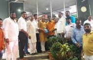 अण्णाभाऊ साठेजयंतीमहोत्सव समिती अध्यक्ष सतीष भवळ यांचा महापौर कडून सत्कार