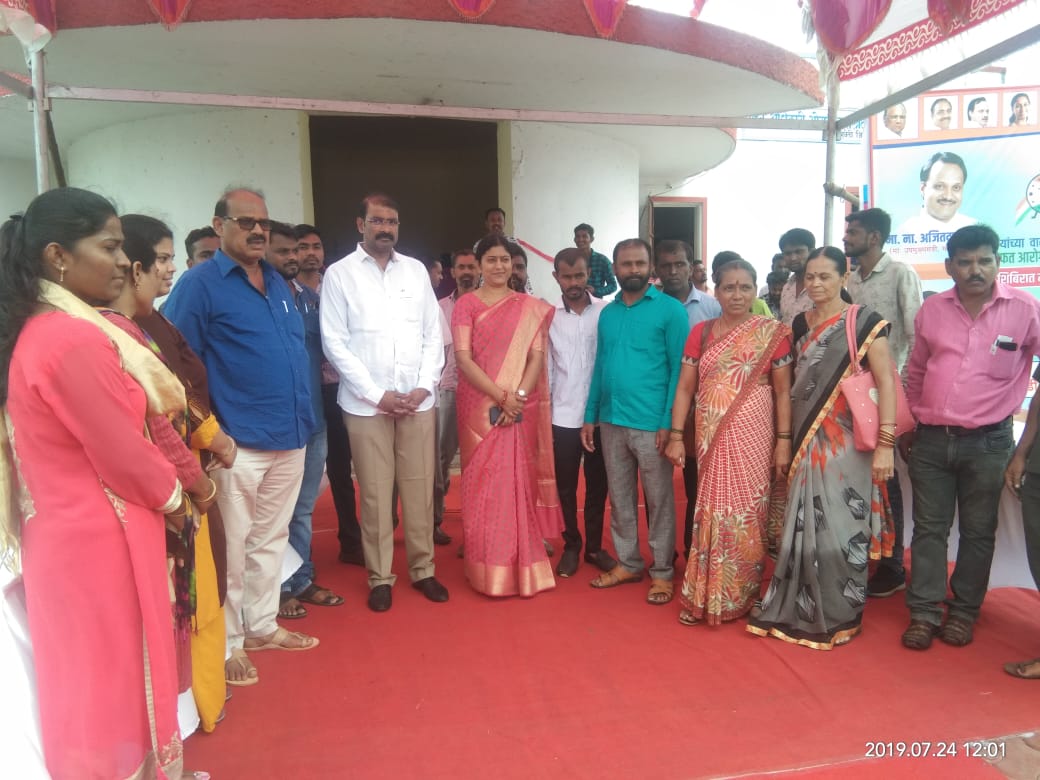 मा.ना. अजितदादा पवार यांच्या वाढदिवसा निमित्त मोफत आरोग्य तपासणी शिबीर संपन्न