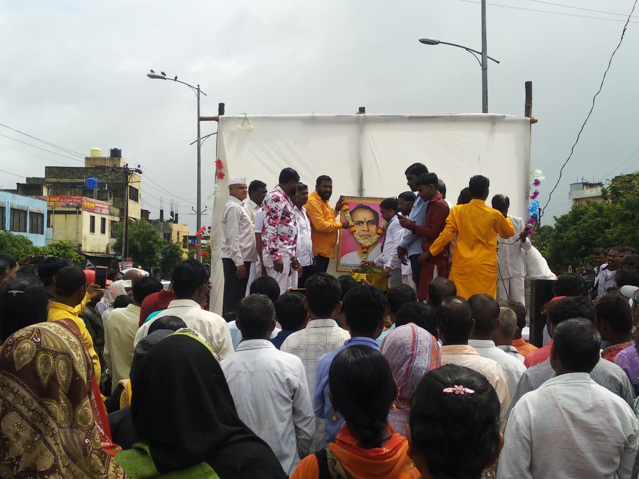 लोकशाहीर आण्णाभाऊ साठे यांची ९९वी जयंती शिवशाही व्यापारीसंघ पिंंपरी चिंचवड शहराच्या वतीने विविध उपक्रमांनी साजरी...