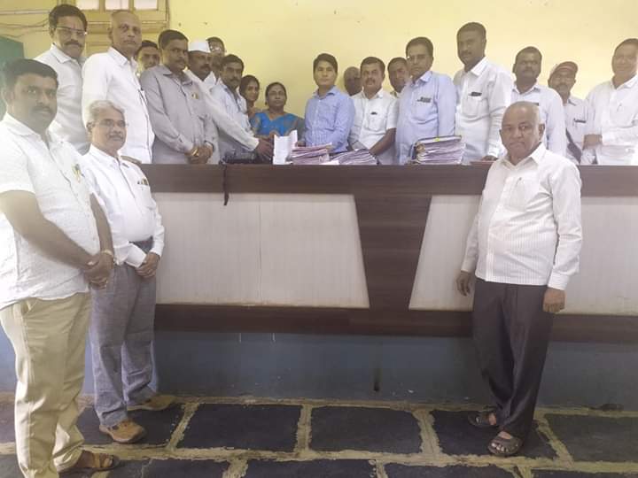 खा.शरद पवार यांच्यावरील बेकायदेशीर कारवाईचा पाटणमध्ये निषेध..