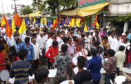 चिमूर मधे वंचितचे जोरदार शक्ती प्रदर्शनं करत नामांकन  दाखल…