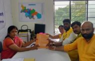 भोसरी विधानसभा २०७ मधे वंचित बहुजन आघाडींचा अर्ज दाखल..