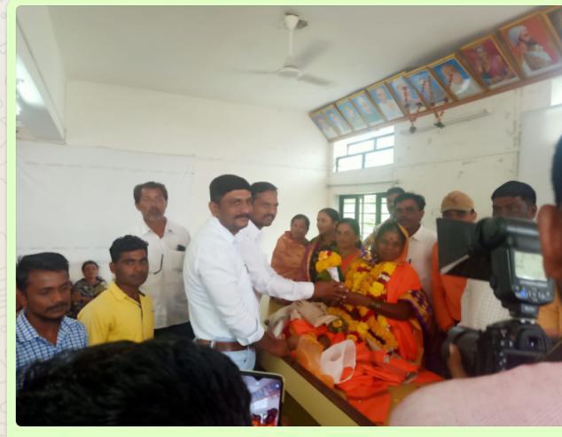 येवला पंचायत समितीच्या उपसभापती पदी लक्ष्मीबाई गरुड बिनविरोध...