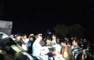 लोणंद शहरात  उद्धव ठाकरे यांचे जल्लोषी  स्वागत…