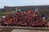 लोहारा शहरातील न्यु व्हिजन इंग्लिश स्कुलच्या चिमुकल्यांनी दिली ऐतिहासीक नळदुर्ग किल्ल्याला भेट