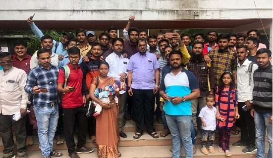 महापरीक्षा पोर्टल हा घोटाळा व्यापम घोट्याळ्या पेक्षाही मोठा घोटाळा असल्याने राज्यसरकारने तातडीने महापोर्टल परीक्षा बंद करावी- राजू शेटटी.