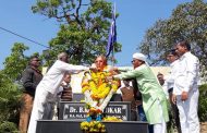 महाबळेश्वरमधे महापरी निर्वाणदिनी बाबासाहेबांना अभिवादन