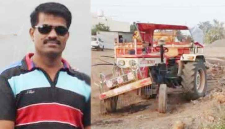 उस्मानाबादेत वाळू माफियांचा कहर चक्क तहसीलदाराच्या अंगावरती घातले ट्रॅक्टर...