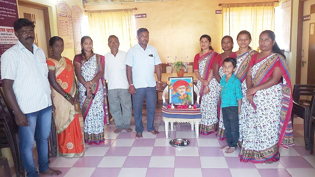 खराडेवाडी येथे उमेद महाराष्ट्र राज्य ग्रामीण जीवनोन्नती वर्धिनी कडून प्रशिक्षण अभियान.