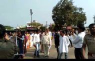 नागभिड येथे वंचित बहुजन आघाडी चे महाराष्ट्र बंद मोर्चा काढून दिले तहसीलदारांना निवेदन
