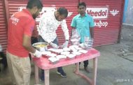 गोरख पवार समर्थक भागवतात गरजू व्यक्तींची भूक
