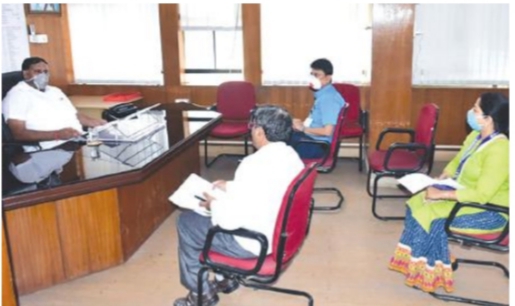 शहरात विशेष ससर्गजन्य रुग्णालय उभारणार- गिते