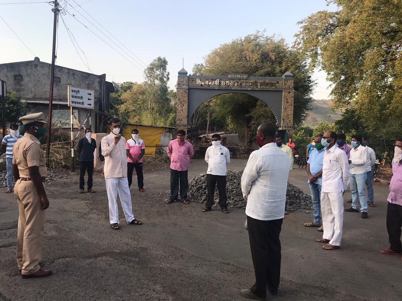 पाटण तालुक्यातील ताईचीवाडी शिरळ व बनपुरी गावाला गृहराज्यमंत्री शंभूराज देसाईनी दिली तातडीने भेट