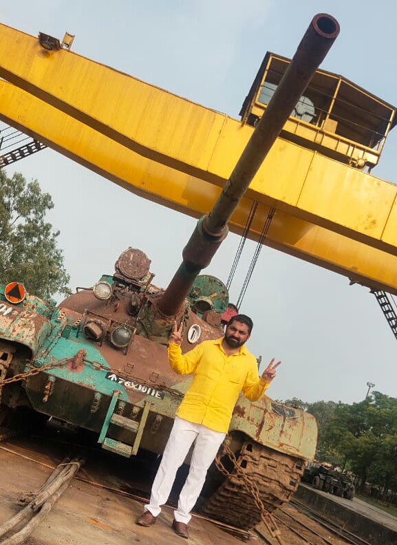 पाकिस्तानला धूळ चारणारा रणगाडा नाशकात दाखल; नगरसेवक प्रविण तिदमे यांच्या प्रयत्नांना अखेर  यश…