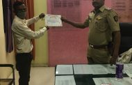 पोलीस निरीक्षक सलीम चाऊस कोविड योद्धा पुरस्काराने सन्मानित