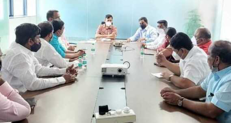 आमदार संग्राम थोपटेंनी केली पीएमआरडीए आयुक्तांशी चर्चा