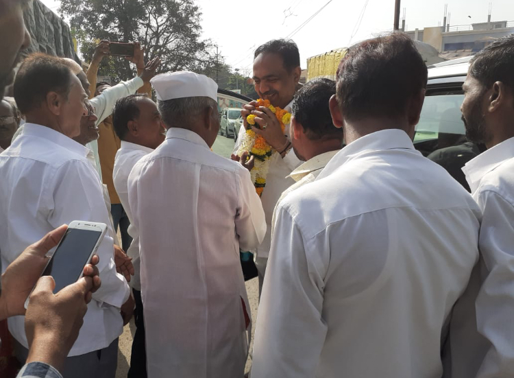 पाटण नगरीत सत्कार सोहळ्याच्या अतिथींचे स्वागत
