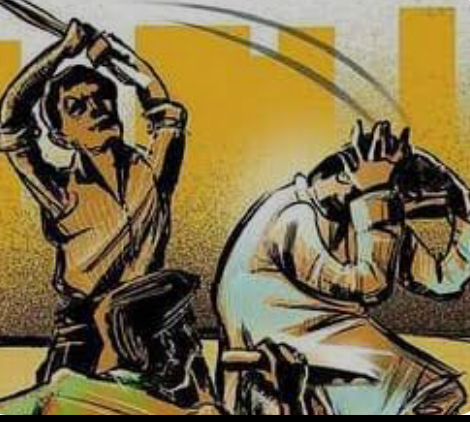 गिरवी नाका चौकात जातीवाचक शिवीगाळ करीत कोयत्याने मारहाण