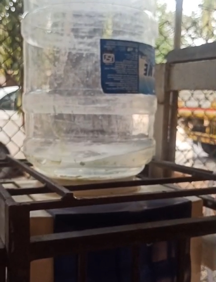 शेवाळलेल्या फिल्टरच्या बाटलीतून पिण्याचे पाणी, ग्राहकांच्या आरोग्याशी खेळ, पिंपरी चिंचवडच्या एमएसईडी कार्यालयाचा प्रताप