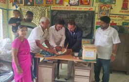 कादवानगर येथील अंगणवाडीत बालकांना डोस