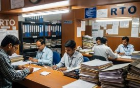आरसी ट्रान्सफर' ठप्प; आधारमधील नावाच्या विसंगतीमुळे नागरिकांना फटका