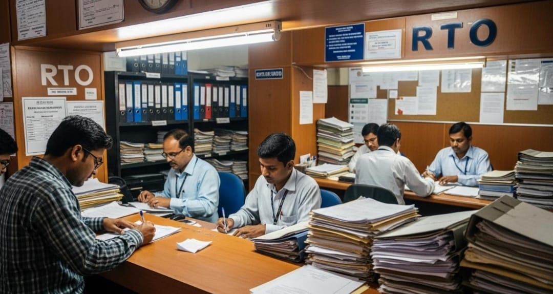 आरसी ट्रान्सफर' ठप्प; आधारमधील नावाच्या विसंगतीमुळे नागरिकांना फटका