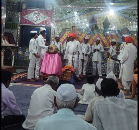 हनुमान कसबा येथे ह.भ.प. बाळकृष्ण महाराज वाकोडे (गाळेगावकर) यांच्या हरिकीर्तनाला उत्स्फूर्त प्रतिसाद…