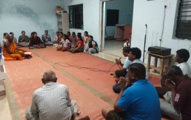 तेल्हारा येथील मिलिंद बुद्ध विहारात १२ व्या दिवशी धम्मग्रंथाचे पठण…