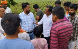 भोन ते वसाडी रस्त्याच्या कामावर प्रश्नचिन्ह; पिवळ्या मातीच्या वापरावरून नागरिक आक्रमक..