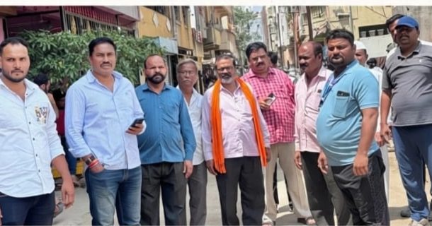 आनंद नगर एस.टी. कॉलनीतील सांडपाणी प्रश्नावर तात्पुरता दिलासा