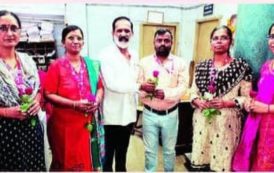 दापोडीत जागतिक टपाल दिनानिमित्त कर्मचाऱ्यांचा सन्मान